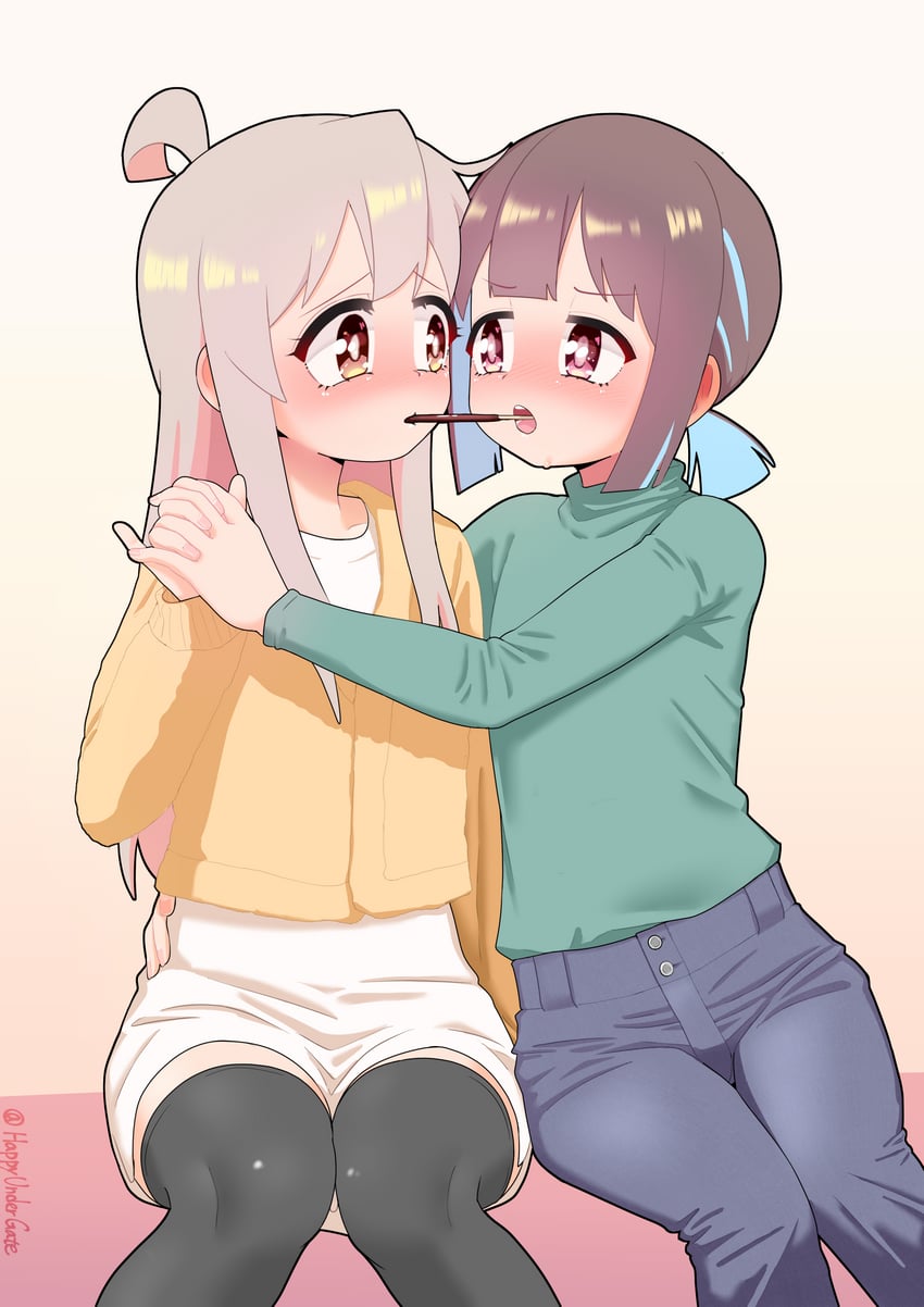 oyama mahiro and hozuki momiji (onii-chan wa oshimai!) drawn by happyundergate