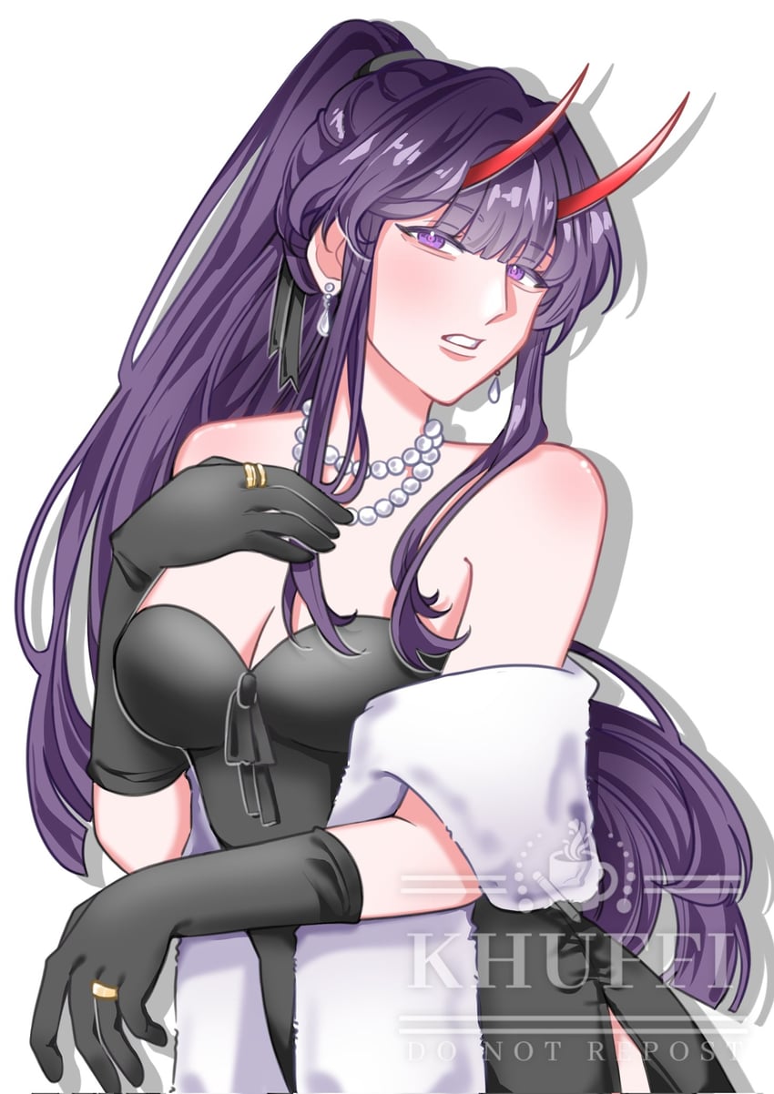 raiden mei (honkai and 1 more) drawn by khuffi