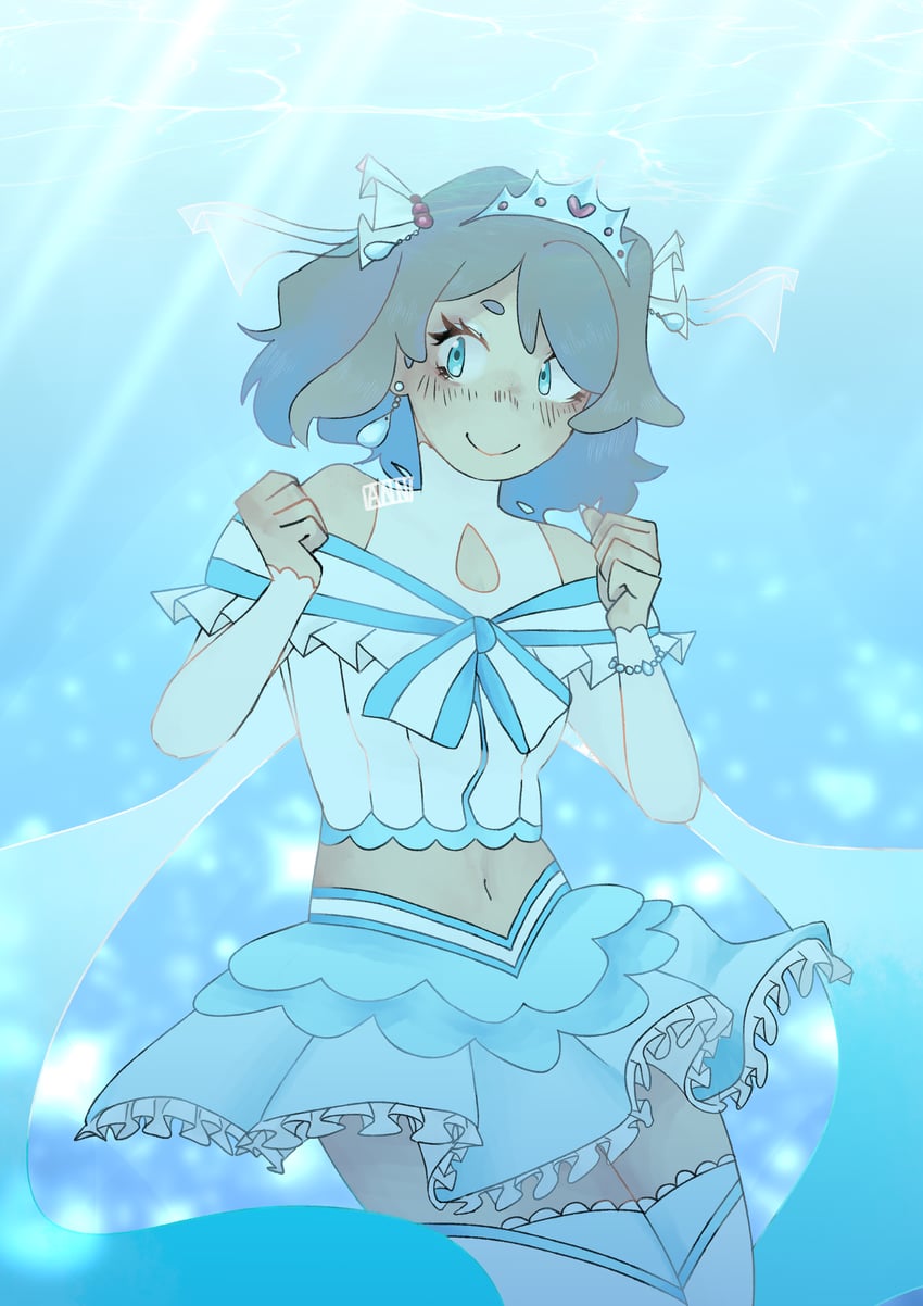 watanabe you (love live! and 1 more) drawn by kenjorinista