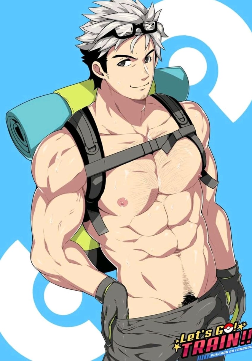 professor willow (pokemon and 1 more) drawn by mazjojo