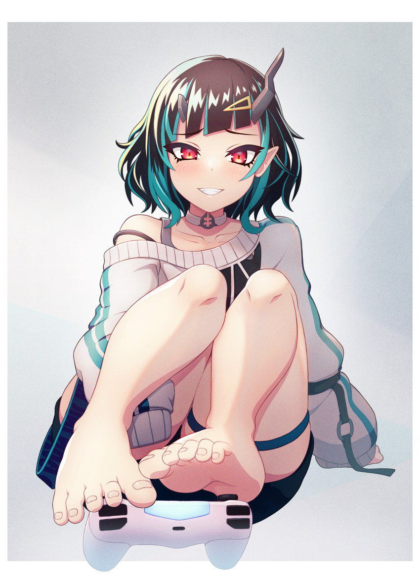 shishio chris (nanashi inc. and 1 more) drawn by poifuru