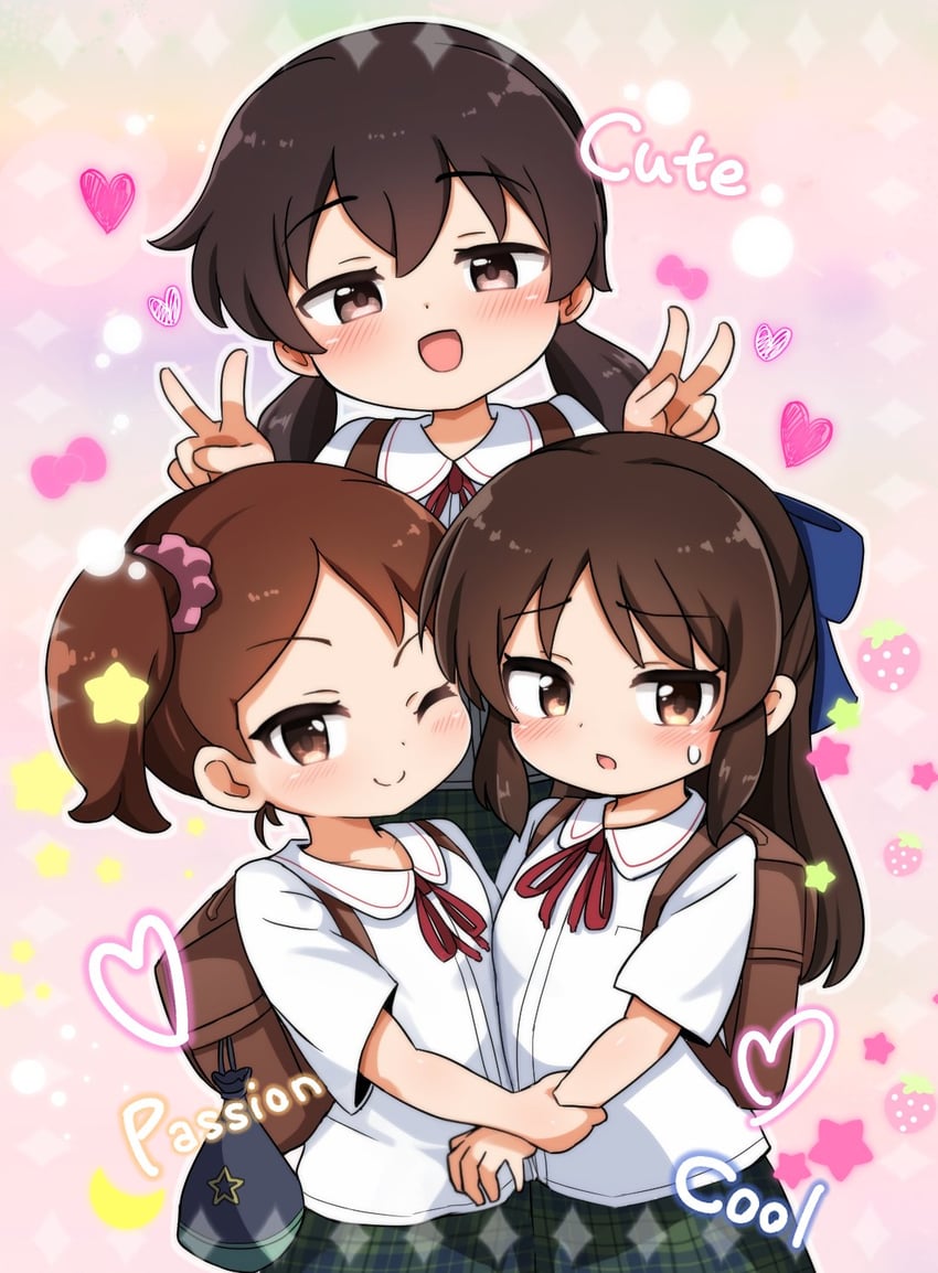 tachibana arisu (idolmaster and 2 more) drawn by sunnysideberry