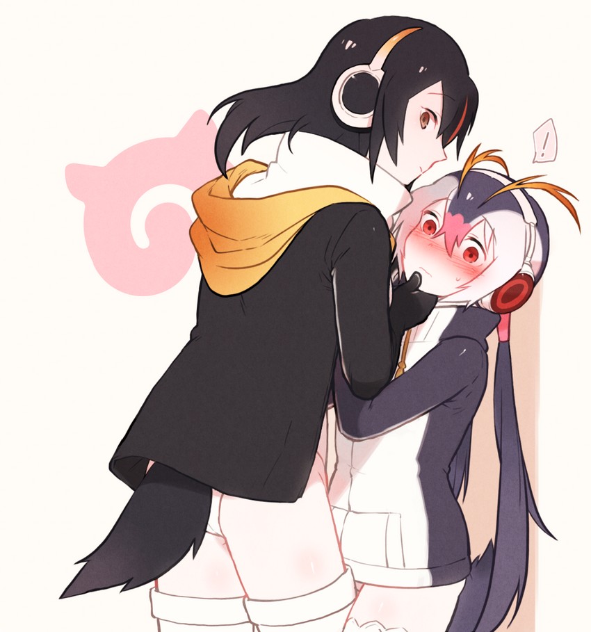 emperor penguin and royal penguin (kemono friends) drawn by seto_(harunadragon)