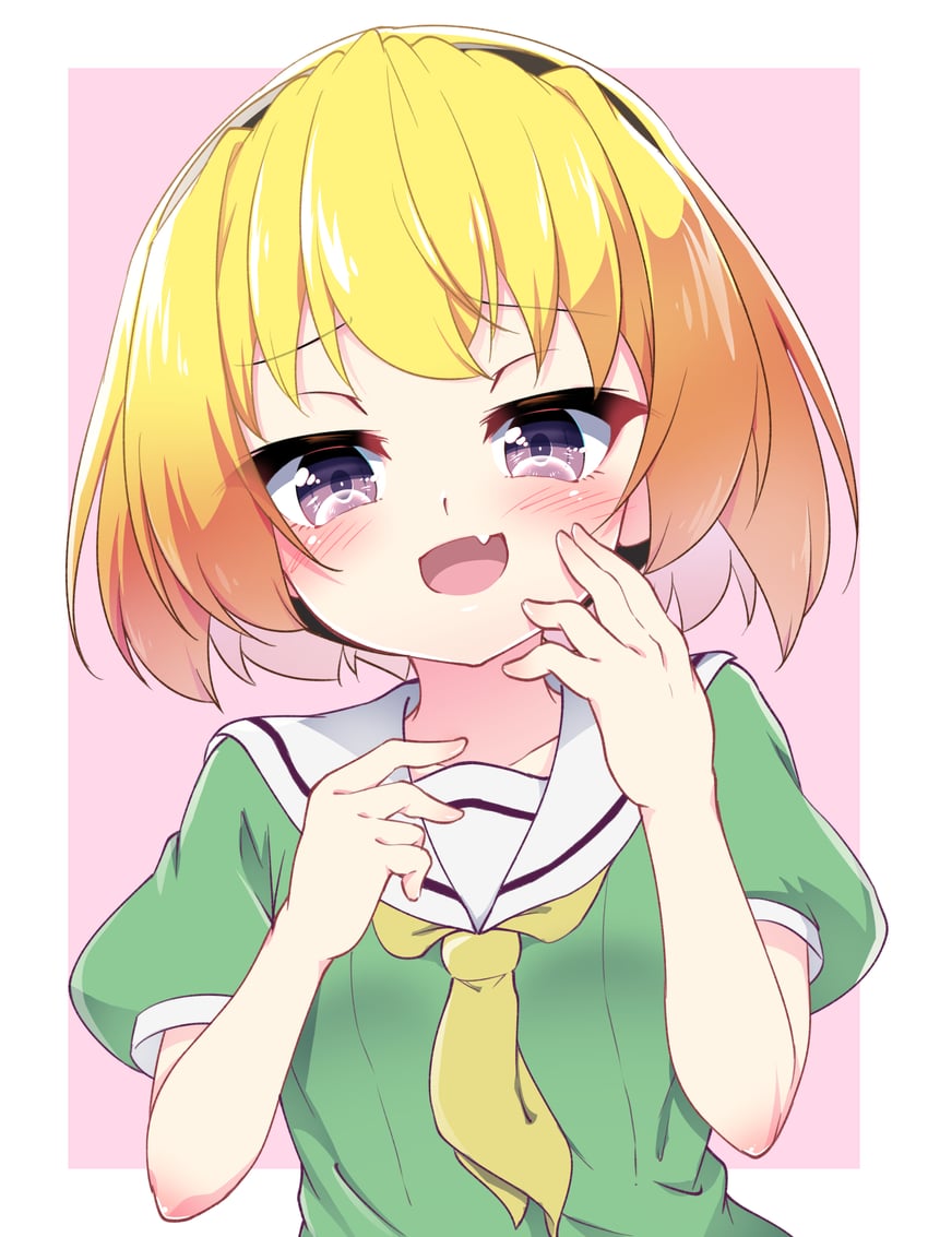 houjou satoko (higurashi no naku koro ni) drawn by hazumi_otoya