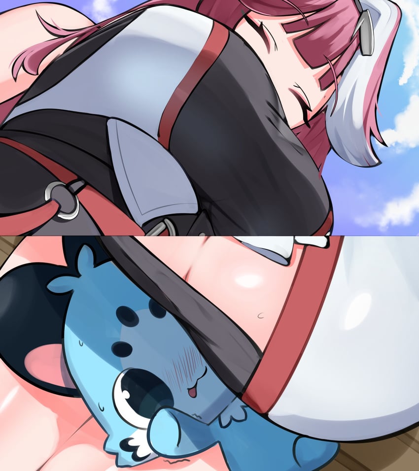 raora panthera and chattino (hololive and 1 more) drawn by nobarts