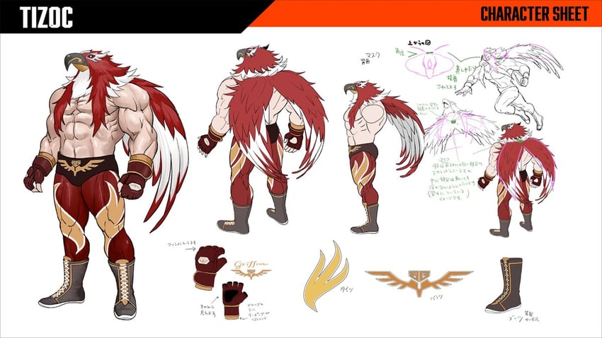 tizoc (fatal fury and 1 more) drawn by senno_aki