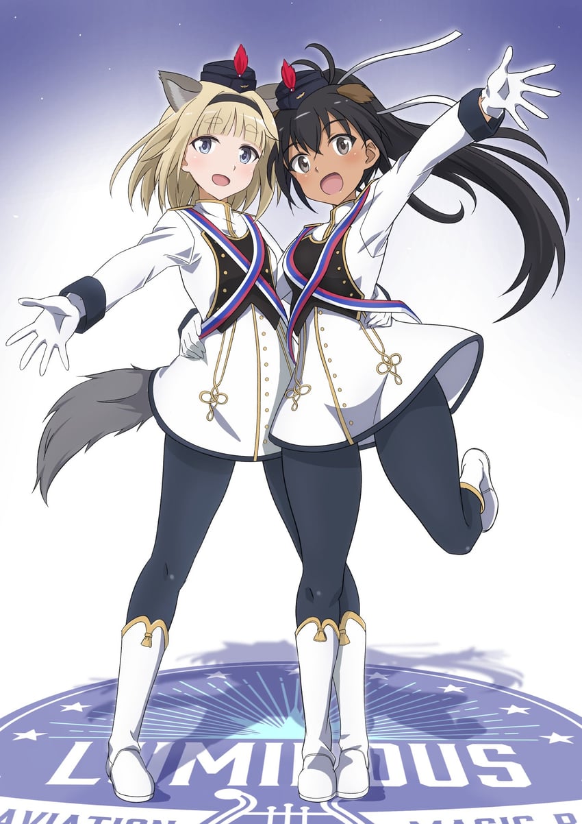 manaia matawhaura hato and maria magdalena dietrich (world witches series and 1 more) drawn by tricky_46