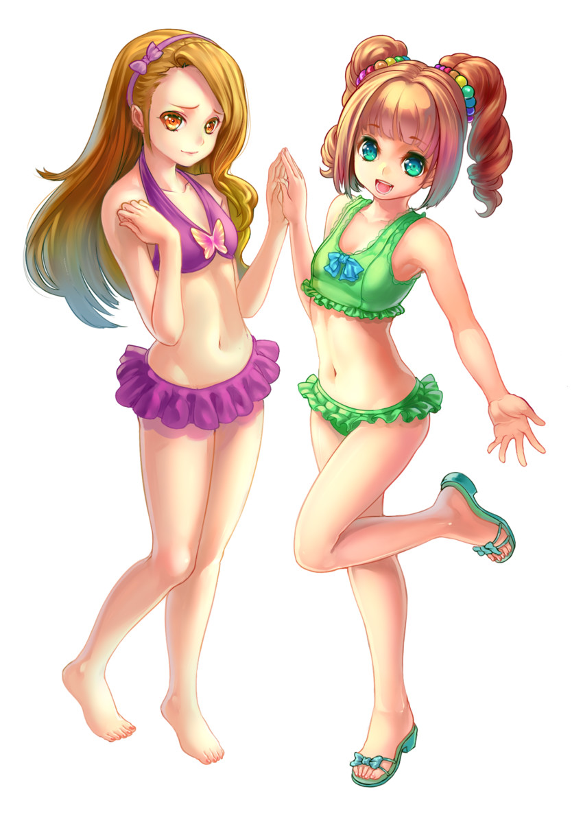 minase iori and takatsuki yayoi (idolmaster and 1 more) drawn by yimingyang