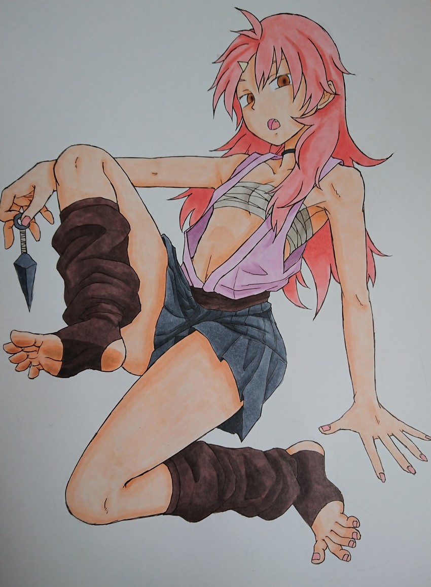 benisumomo (kunoichi tsubaki no mune no uchi) drawn by ha-th