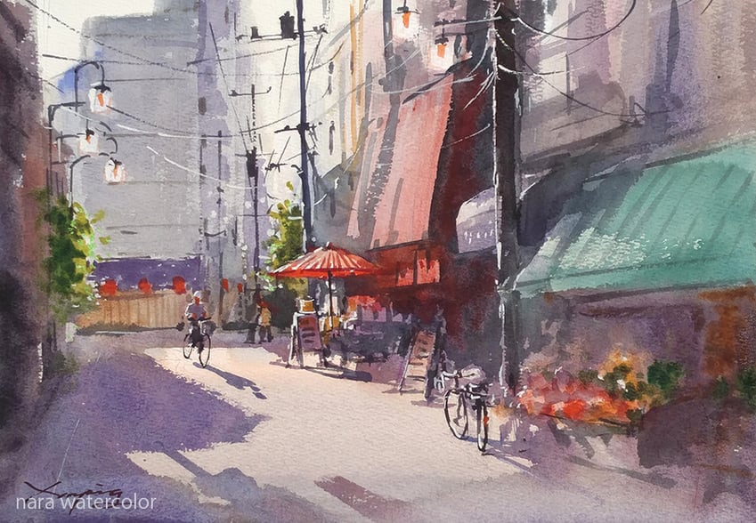 original drawn by nara_watercolor