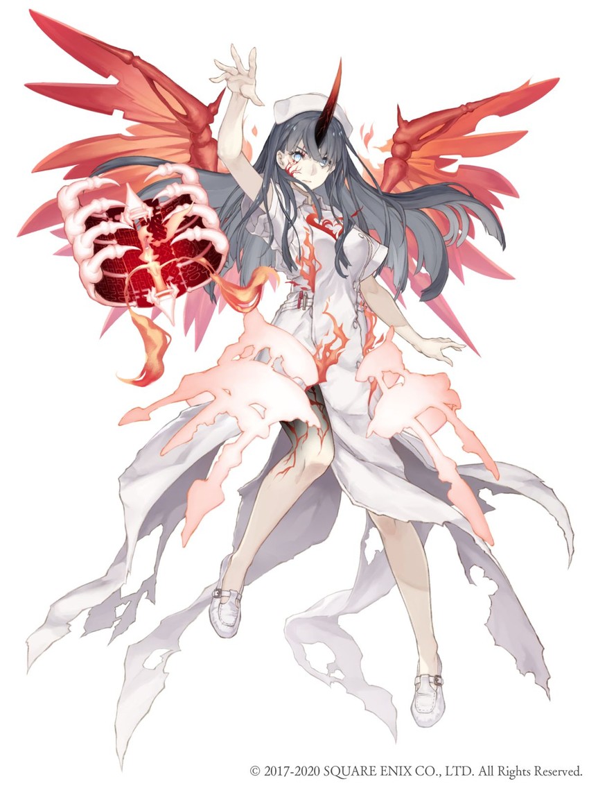 snow white (sinoalice and 1 more) drawn by ji_no