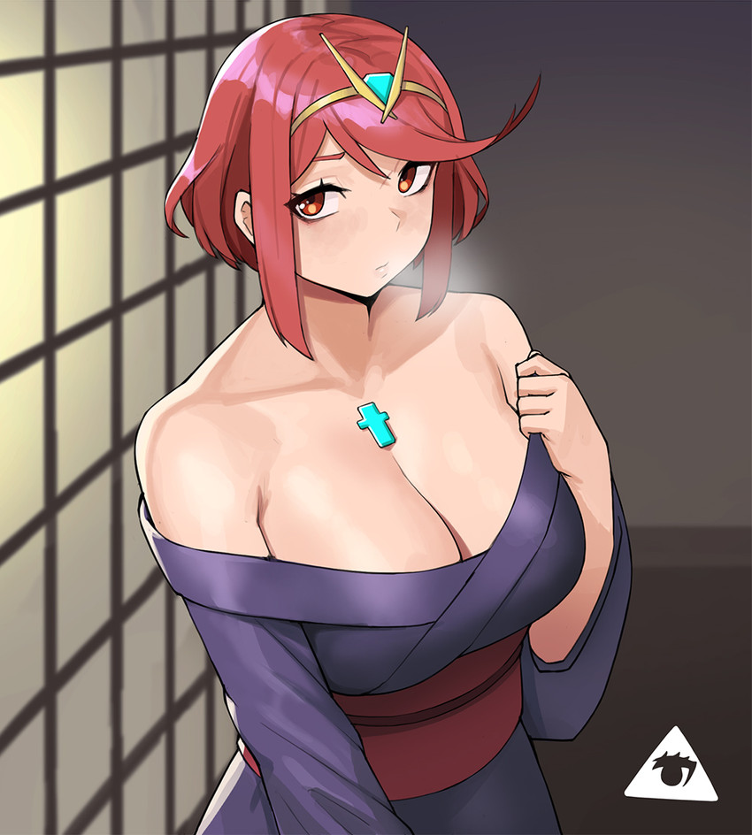 pyra (xenoblade chronicles and 1 more) drawn by donburi_(donburikazoku)