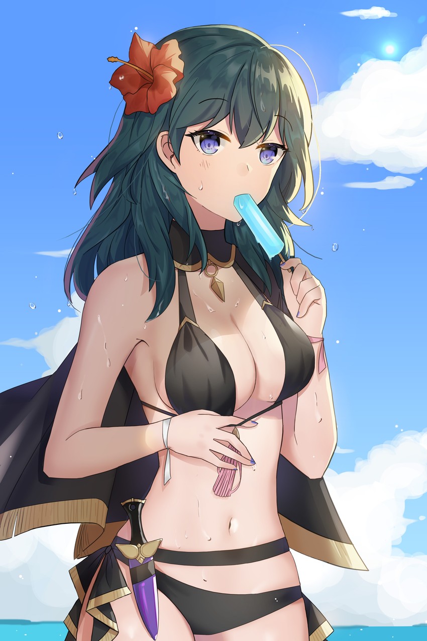 female byleth (fire emblem and 2 more) drawn by coletta_(colet_colettia)