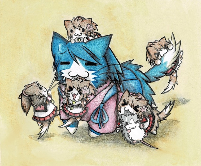 admiral, houshou, yamato, and non-human admiral (kantai collection) drawn by neko_kyo