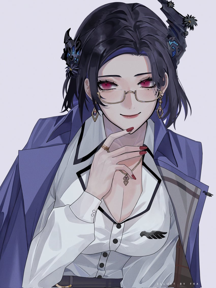 nerissa ravencroft (hololive and 1 more) drawn by fraaxvp