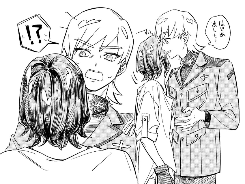shuji ito and xavier olivette (gundam and 1 more) drawn by kanmi0503