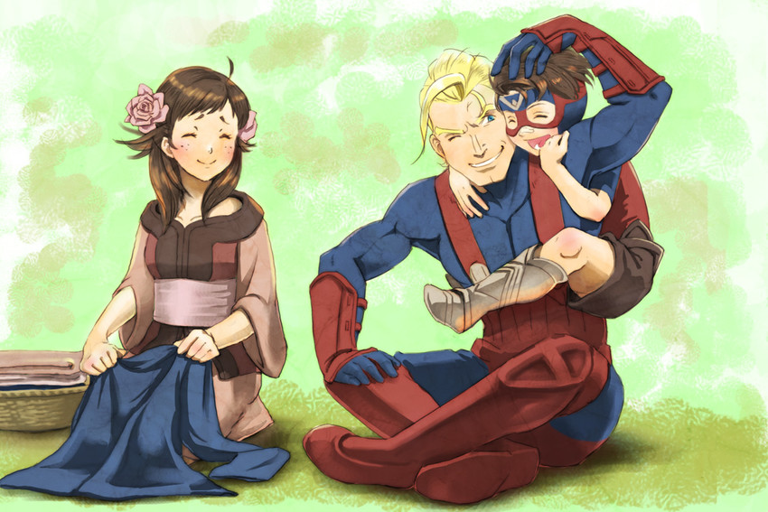 mozu, arthur, and percy (fire emblem and 1 more) drawn by odamaki_(260574)