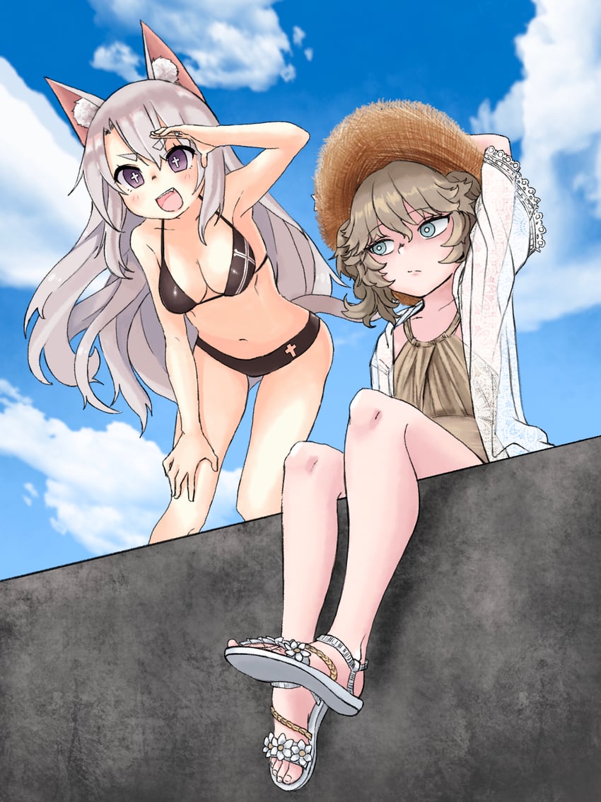 p7 and webley (girls' frontline) drawn by o_o_(ywsm2327)
