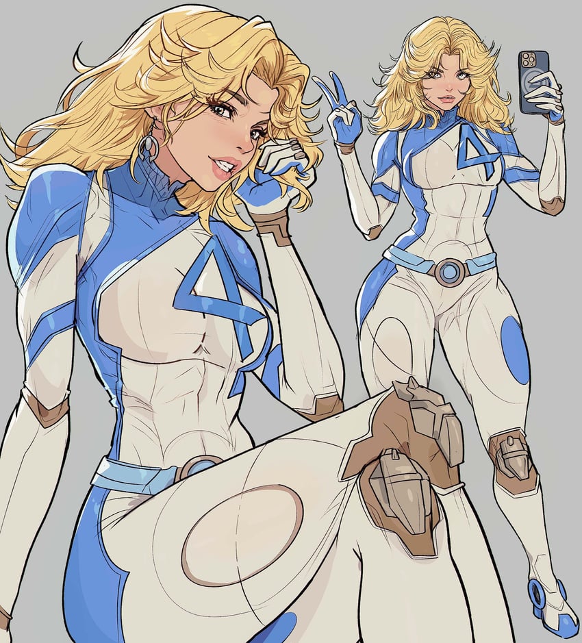 sue storm (marvel and 2 more) drawn by yoracrab