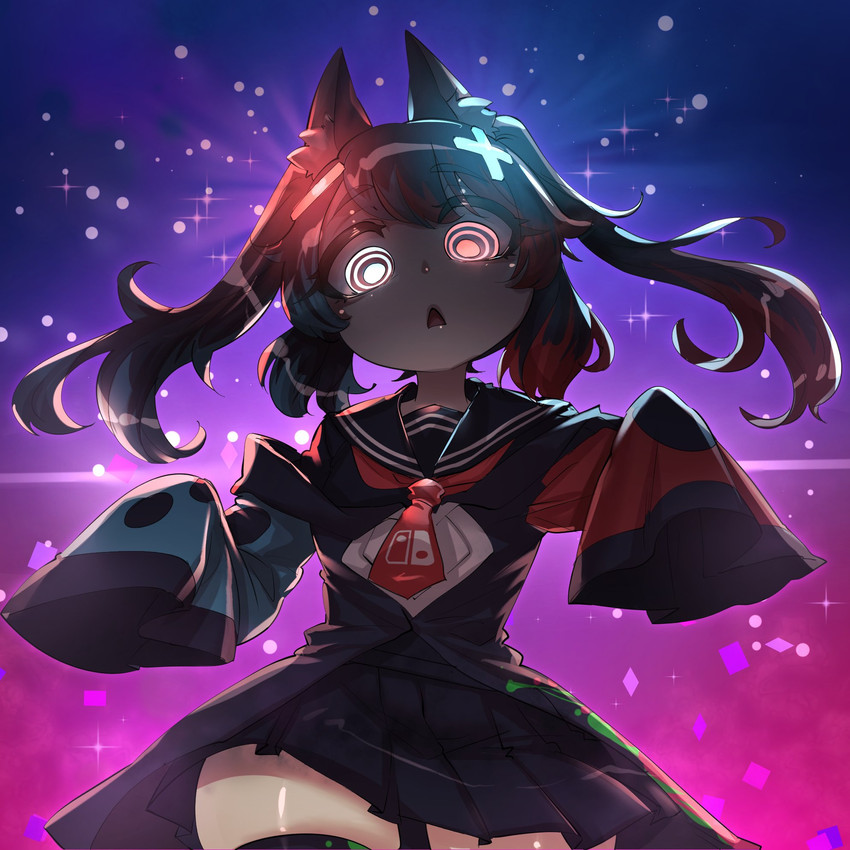 nintendo switch (original) drawn by ermao_wu