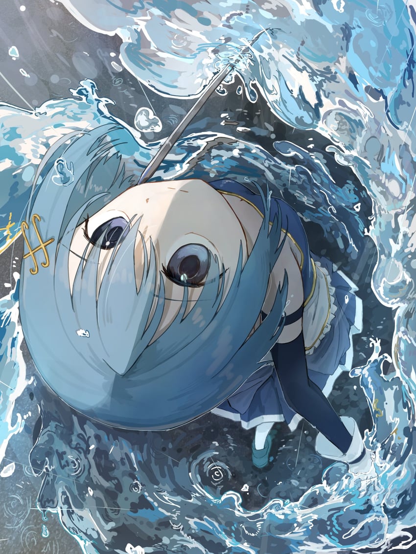 miki sayaka (mahou shoujo madoka magica) drawn by sugarbeet_334