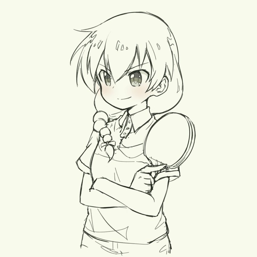 sasorida sachiko (shakunetsu no takkyuu musume) drawn by pas_(paxiti)