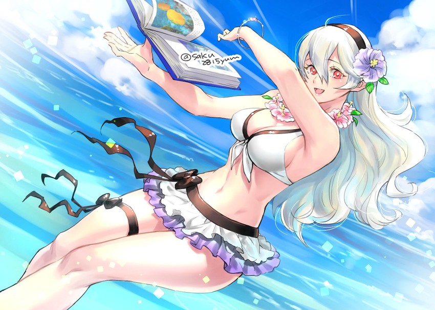 female corrin (fire emblem and 2 more) drawn by tombsakura