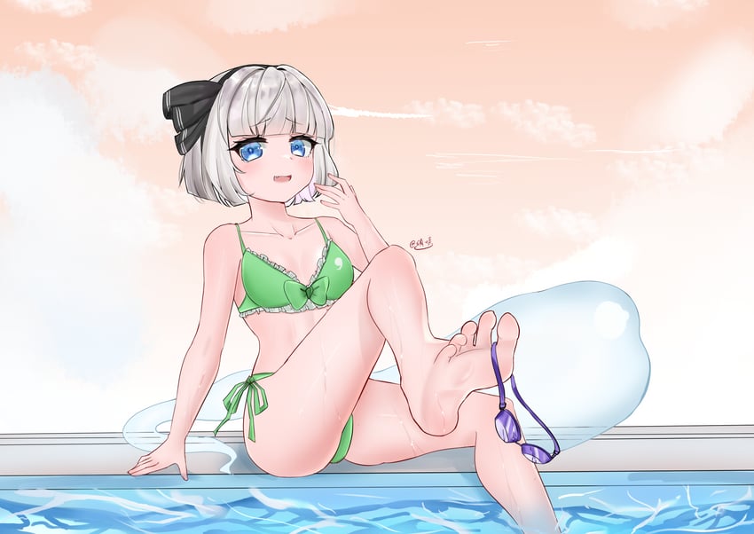konpaku youmu (touhou) drawn by 2091966