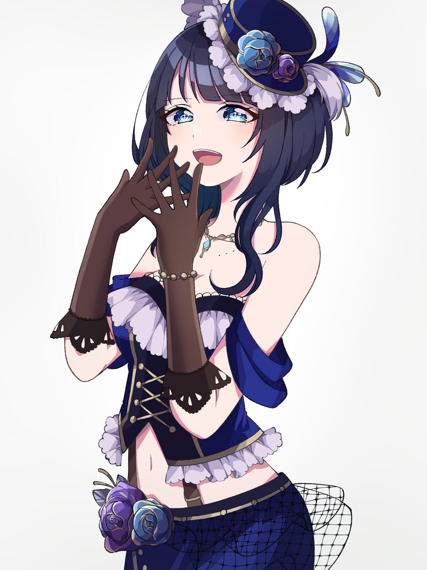 asaka karin (love live! and 1 more) drawn by kam_tuki