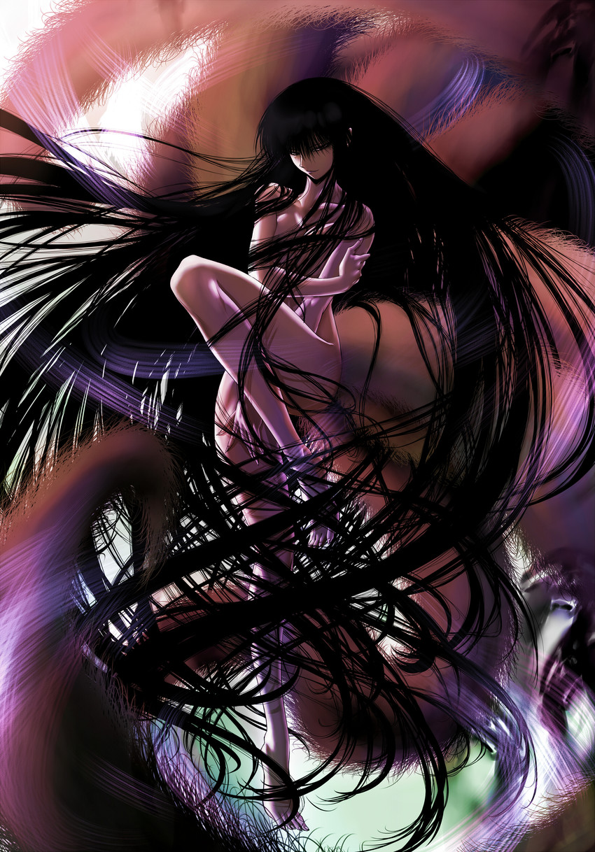 hagoromo gitsune (nurarihyon no mago) drawn by auge_(akd)
