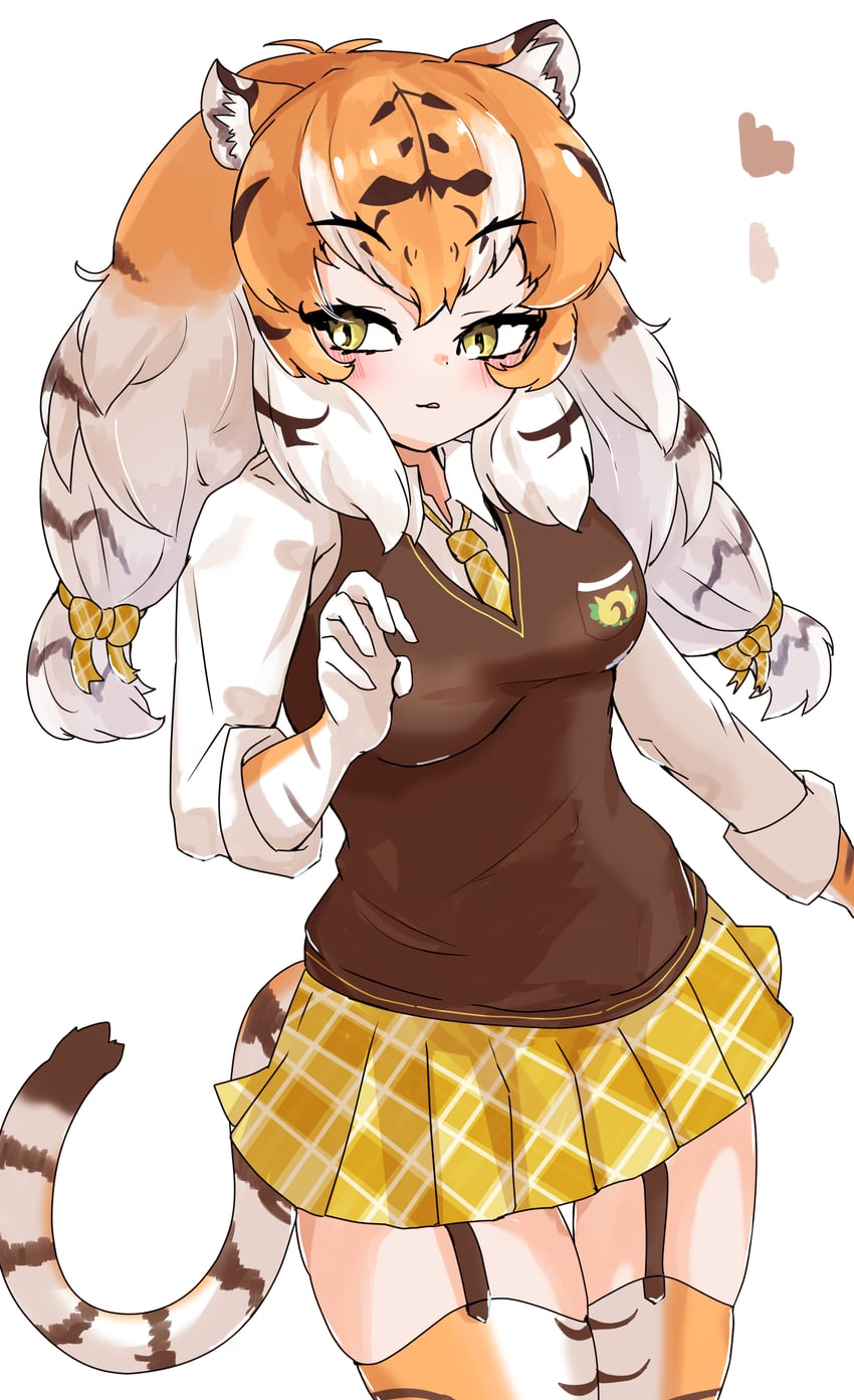 siberian tiger (kemono friends) drawn by toro_orororo