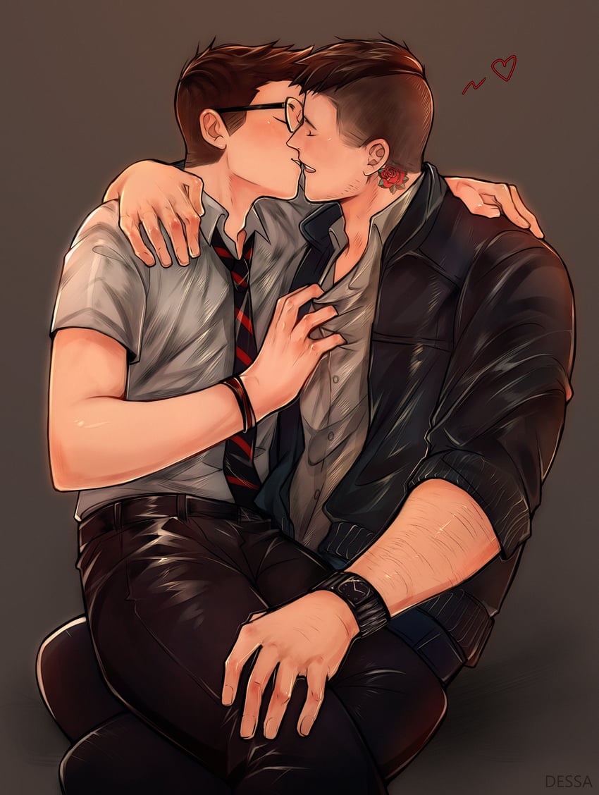 david king and dwight fairfield (dead by daylight) drawn by dessa_nya