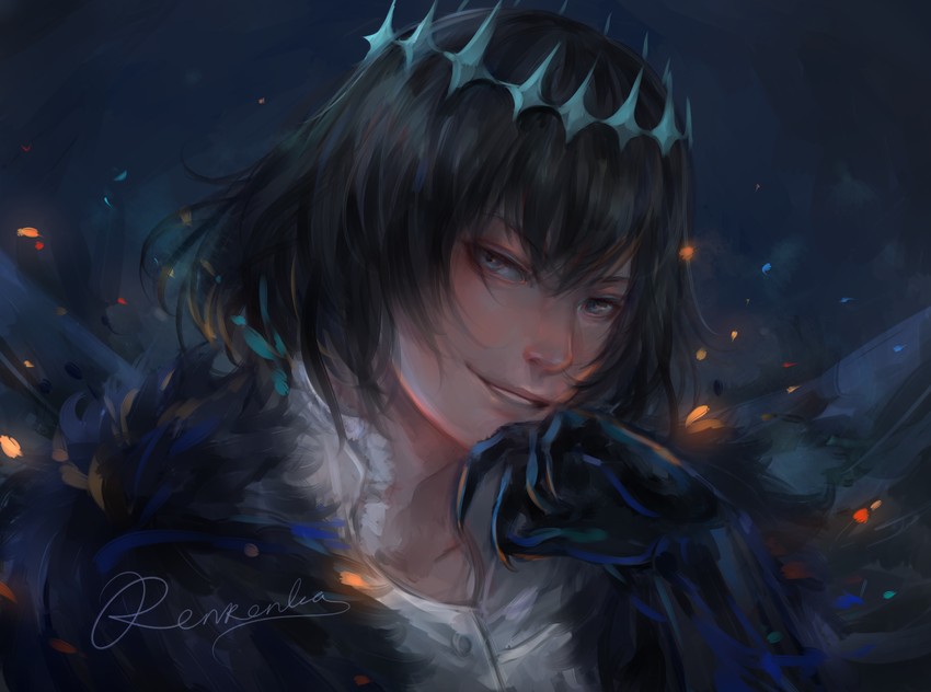 oberon (fate and 1 more) drawn by renrenka_noi