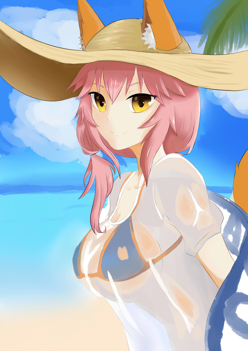 tamamo and tamamo no mae (fate and 1 more) drawn by bo_(74646)