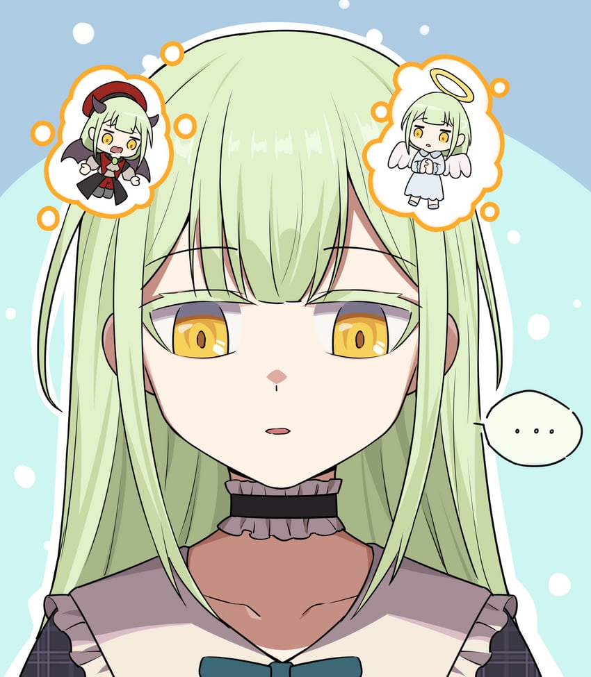 wakaba mutsumi and mortis (bang dream! and 1 more) drawn by yzj21333