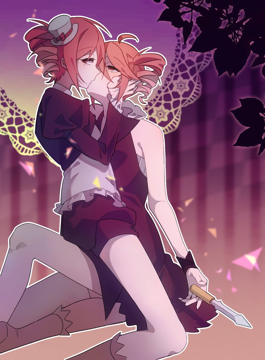 kasane teto (utau and 1 more) drawn by akiham