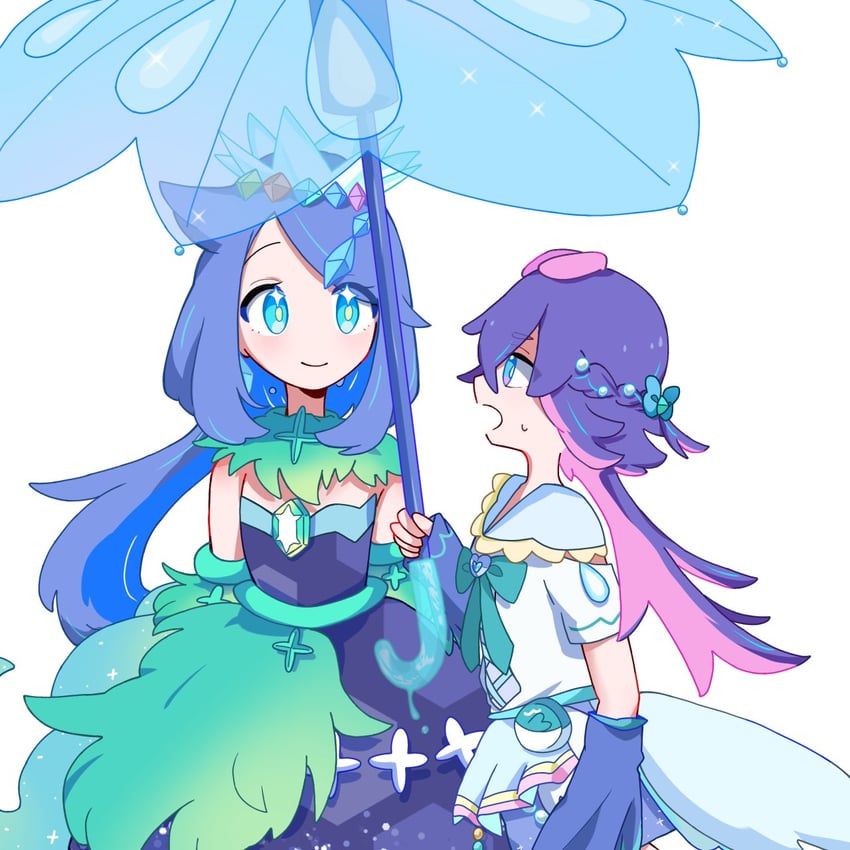 liko, dot, quaquaval, and terapagos (pokemon and 2 more) drawn by seiun_(hoshigumo_72)