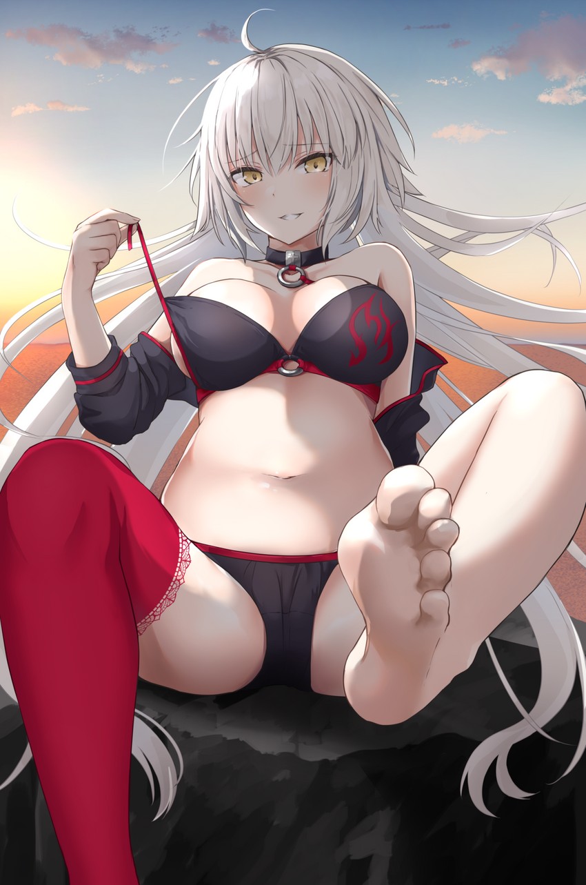 jeanne d'arc alter (fate and 1 more) drawn by yamamura_umi