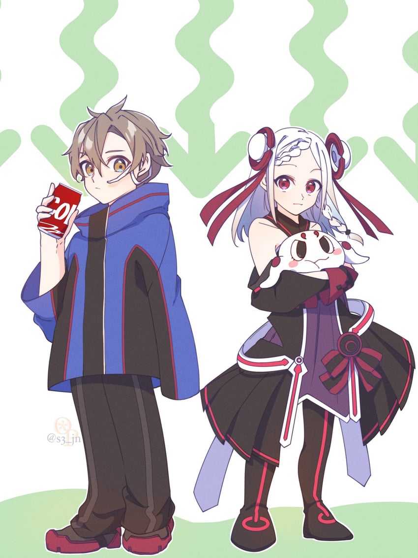 yuna, eiji, and ain-chan (sword art online and 1 more) drawn by neosight