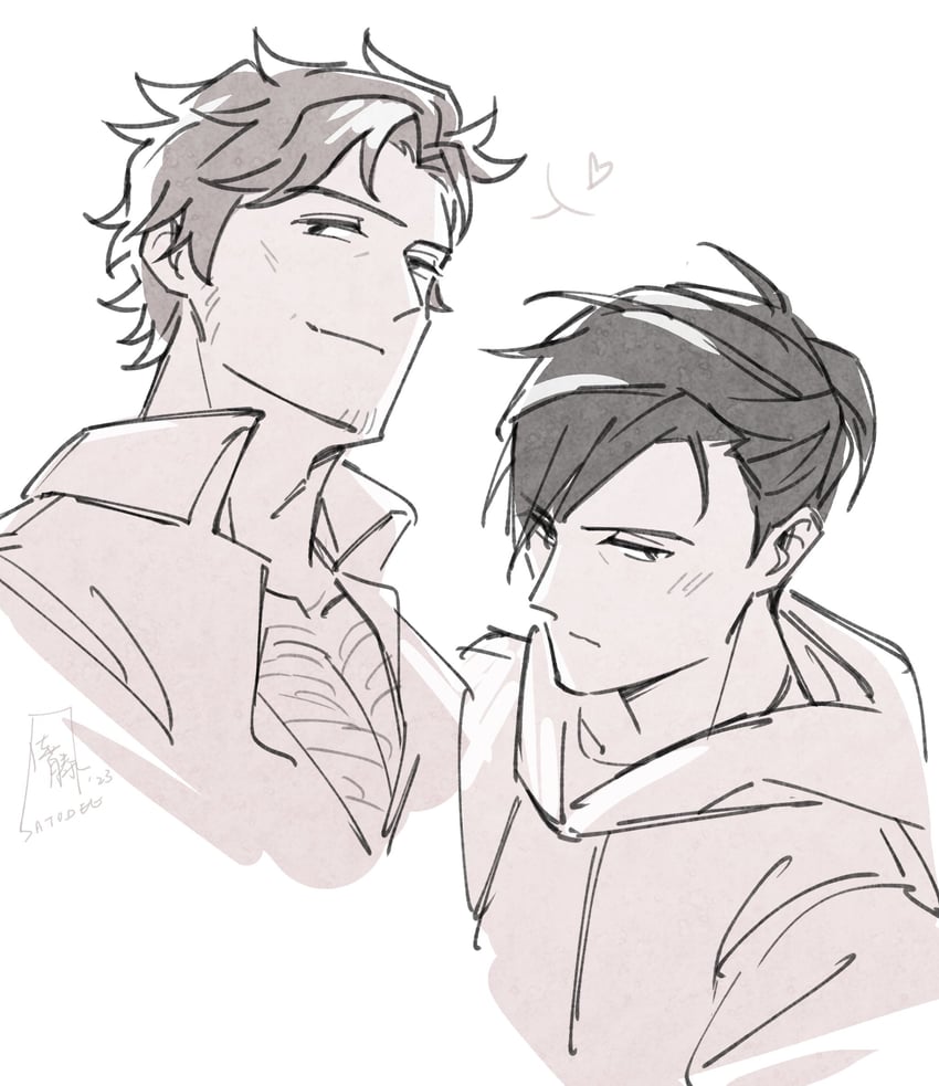 sylvain jose gautier and felix hugo fraldarius (fire emblem and 1 more) drawn by satodee