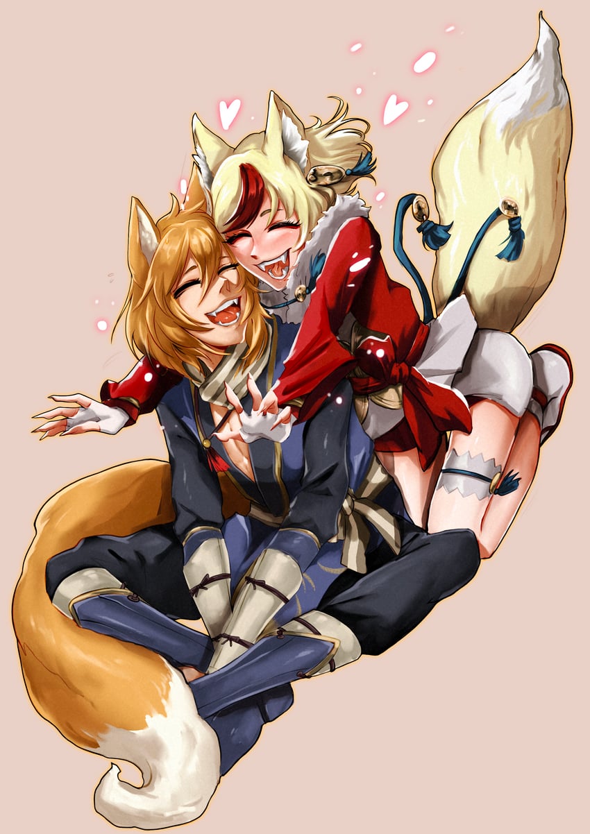 selkie and kaden (fire emblem and 1 more) drawn by mothman1930