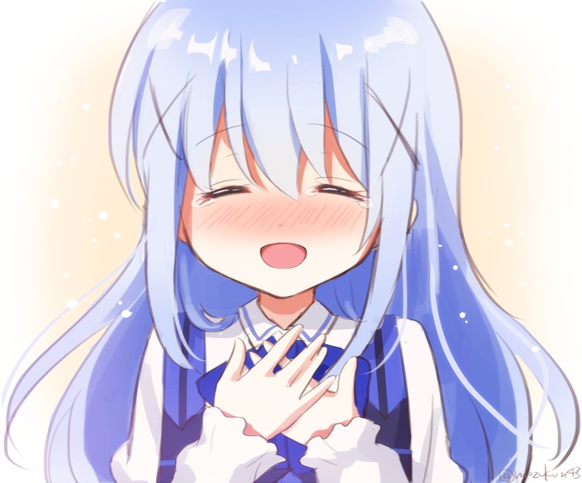 kafuu chino (gochuumon wa usagi desu ka?) drawn by mozukun43