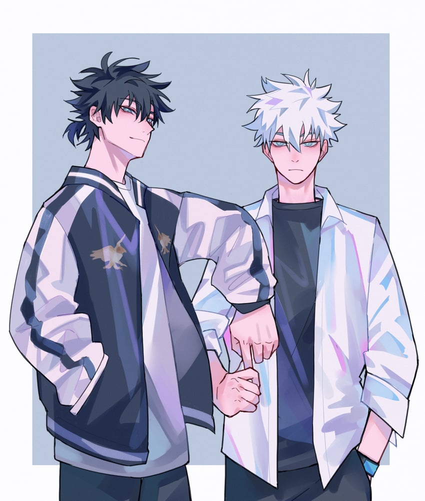 cheng xiaoshi and lu guang (shiguang dailiren) drawn by lokooong