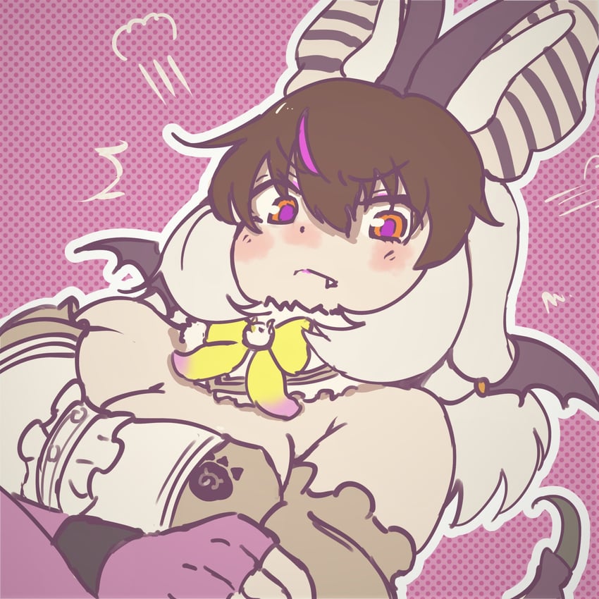 brown long-eared bat (kemono friends and 1 more) drawn by okyao