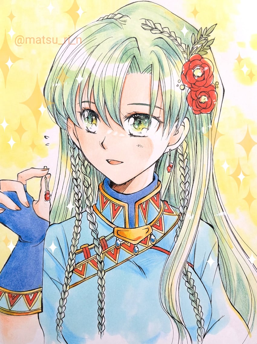 lyn (fire emblem and 1 more) drawn by chika_1