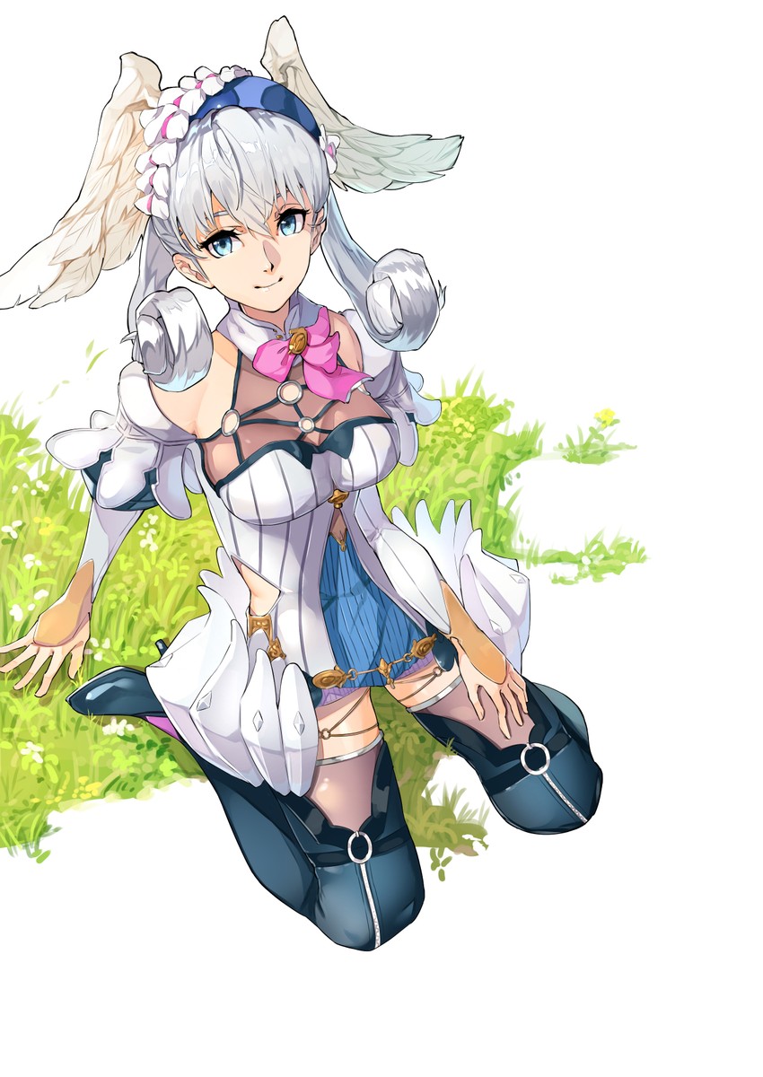 melia antiqua (xenoblade chronicles and 2 more) drawn by ibaraki_shun