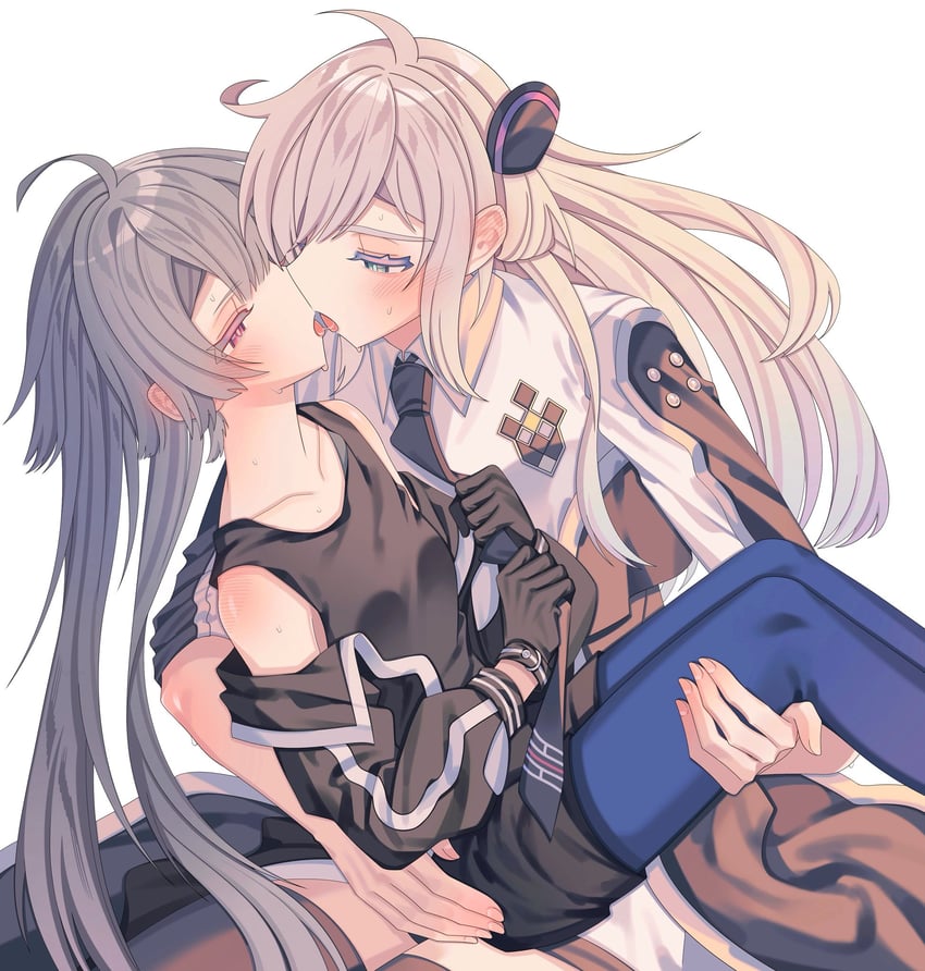 sky striker ace - raye and sky striker ace - roze (yu-gi-oh!) drawn by emptyayya