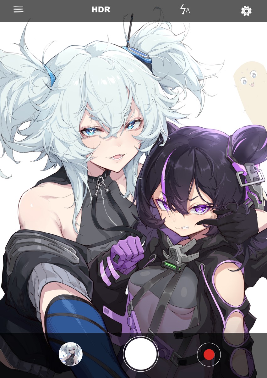 pa-15 and kac-pdw (girls' frontline) drawn by shanyao_jiang_tororo