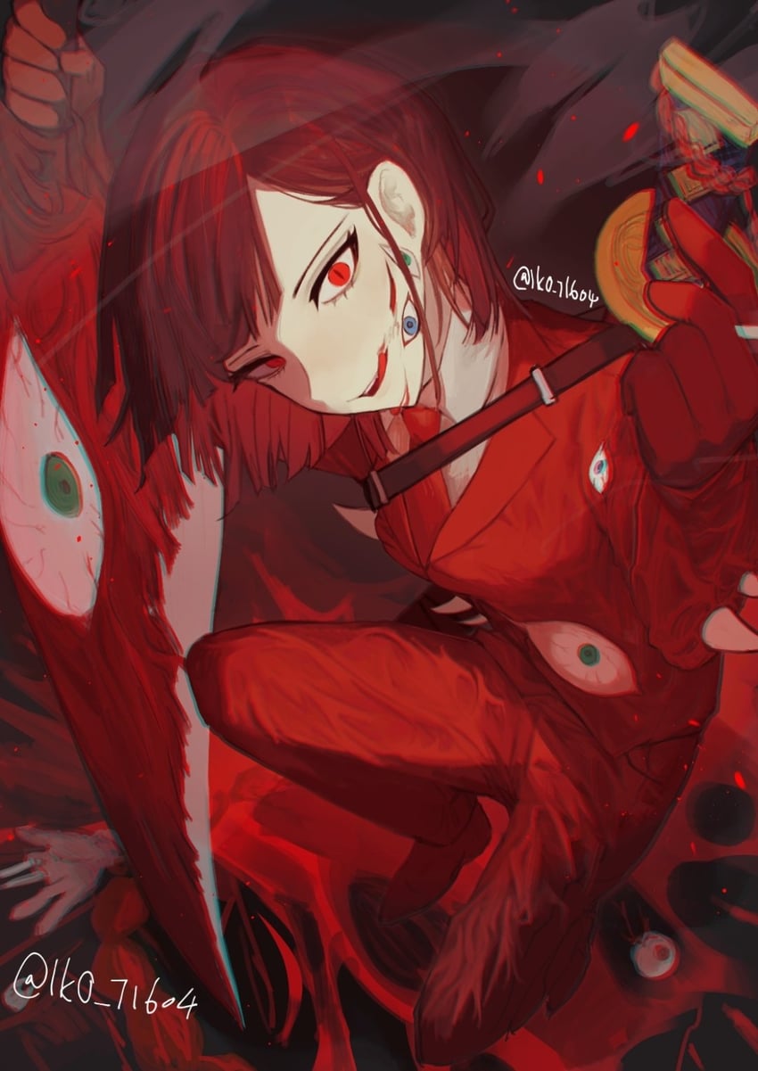ryoshu and nothing there (project moon and 1 more) drawn by lk0_71604