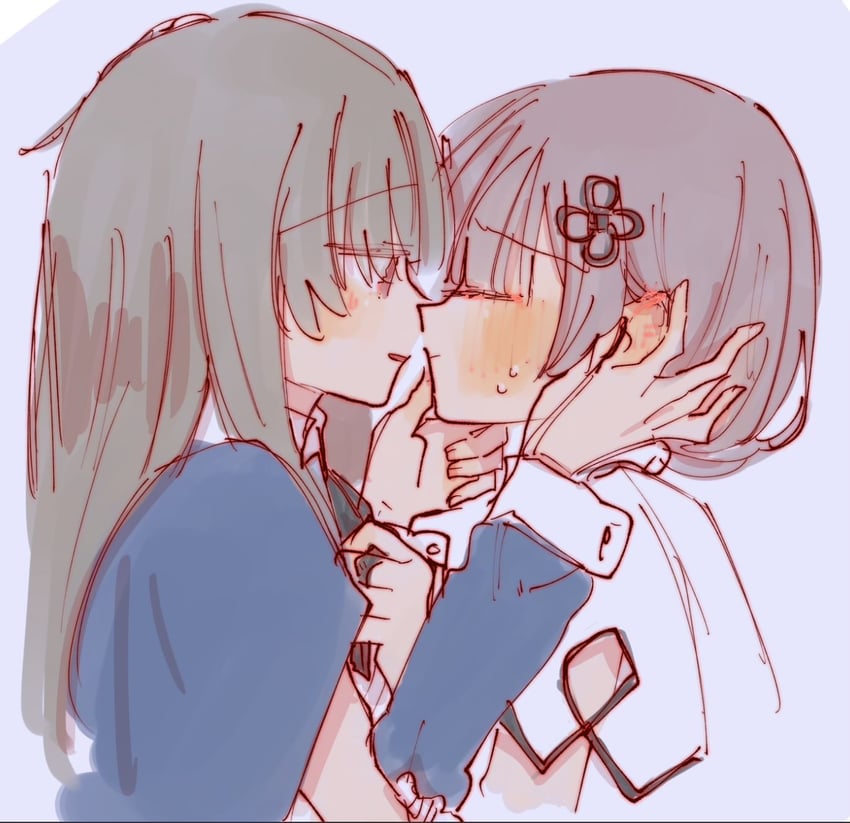 kuo shenlin and wang yujia (assault lily) drawn by rui_rui_rui0122